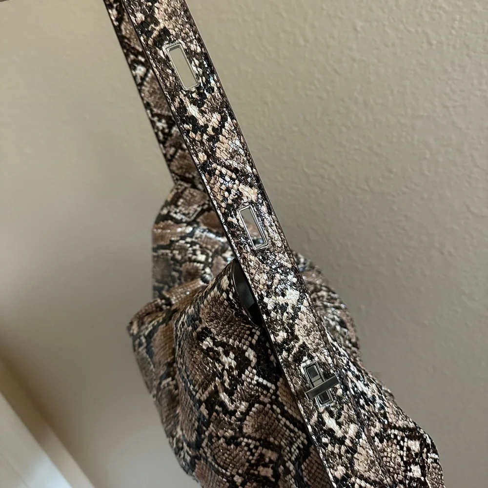 DKNY Python Tania Hobo Bag